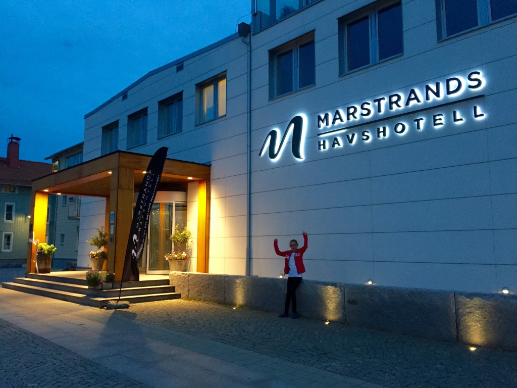 Vårt Mastrands hotel. Poäng: 8.9/10