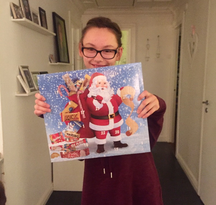 Man blir aldrig för stor för en adventskalender! :)